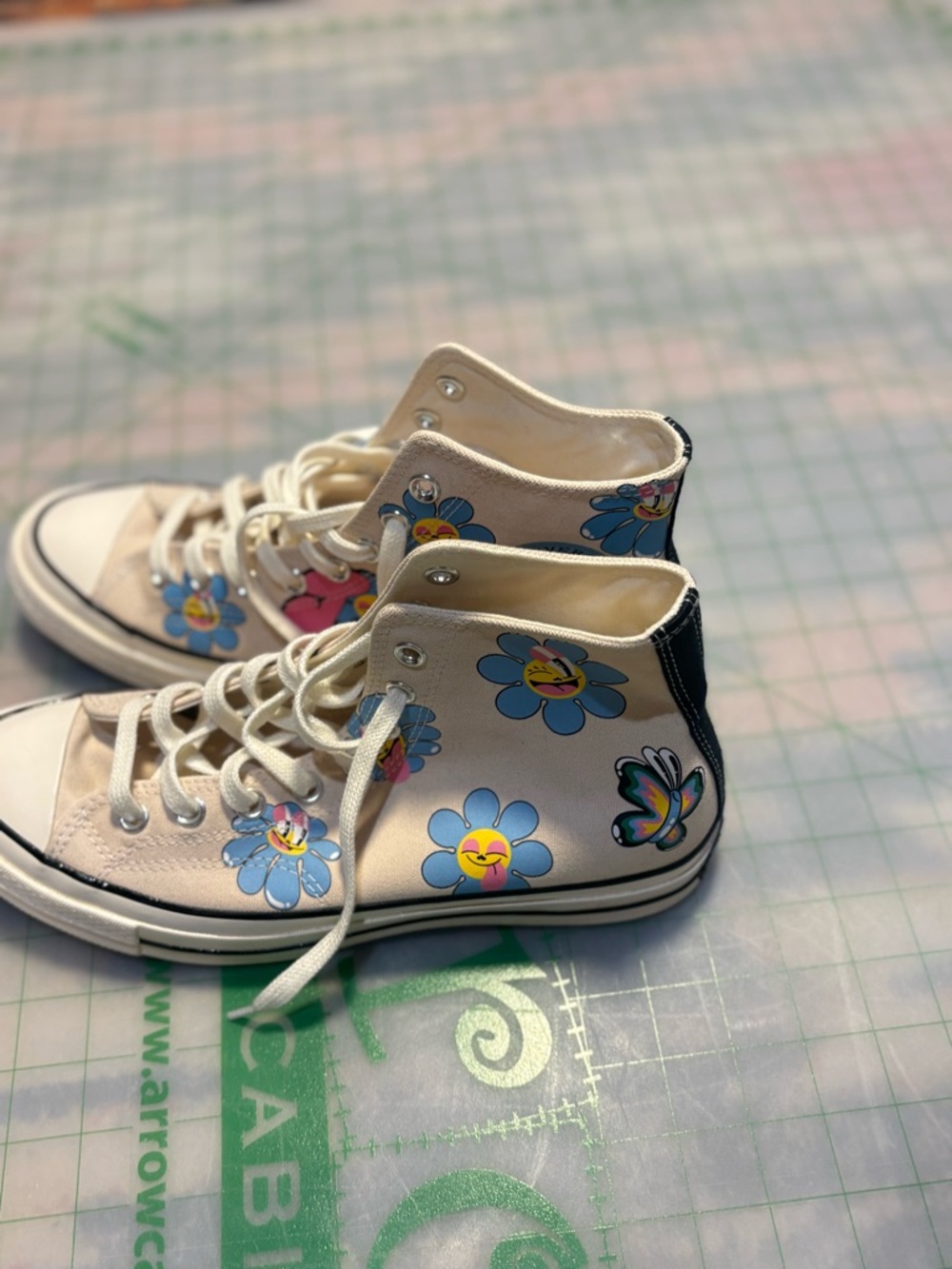 Marc Jacob & Converse High Top Sneakers - Picture 2 of 3